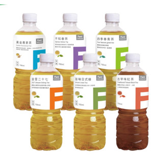 FMC 古早味紅茶/四季春茶/不知春茶/日式綠茶/金萱二七/黃金蕎麥/凍頂烏龍茶 （700ml）