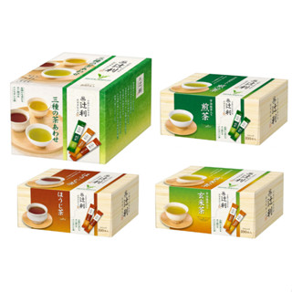 【現貨】日本進口 辻利 宇治抹茶 煎茶 焙茶 玄米茶 3種綜合 100入 即溶 沖泡