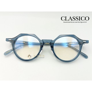 【金制眼鏡】 CLASSICO - C18-M/經典全膠框法式皇冠型 Crown Panto
