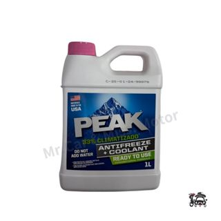 美國 PEAK 山峰 水箱精 1L 亞熱帶氣候專用 33%水箱冷卻液 長效型免稀釋