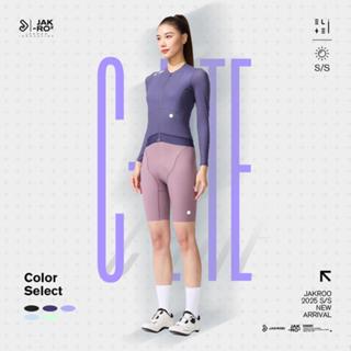 JAKROO捷酷*2025春夏款*C-LITE女士長袖騎行服梭織條紋透氣輕量騎行上衣多色可選