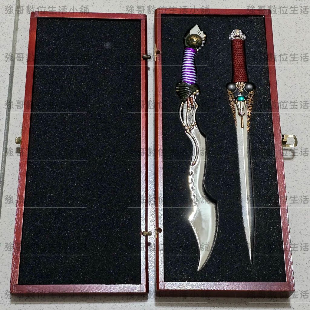【強哥數位生活小舖】<盒損+缺編號卡>掛日刀 流螢劍 霹靂合金拆信刀 TP-04 雷霆合金 霹靂之掛日刀·流螢劍 葉小釵