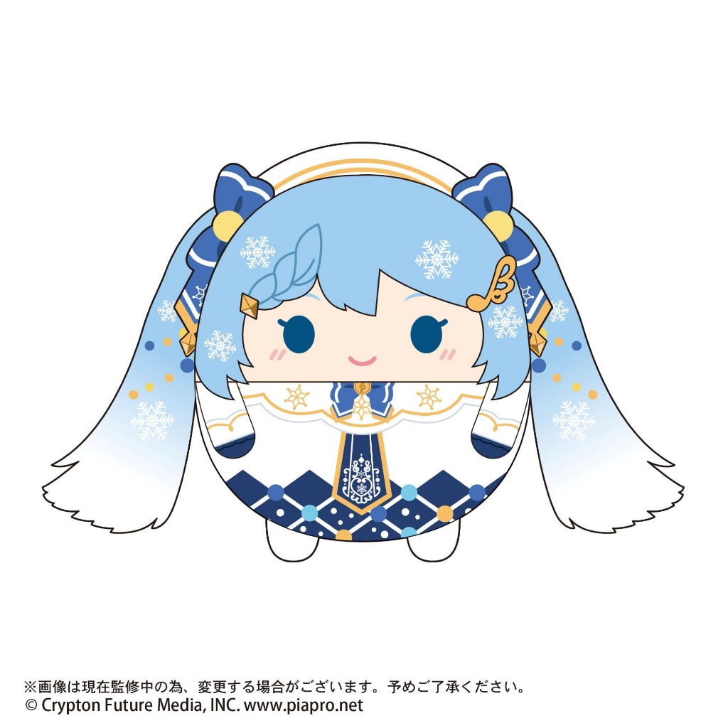 🐈 幸幸貓🐈現貨 日版 毛绒玩偶 雪未来 2021圓滾滾玩偶 Msize2 雪未來 M尺寸 20CM