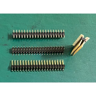 【IF】PIN HEADER 2*20PIN 180度 SMD 2.54mm 排針 2x20p