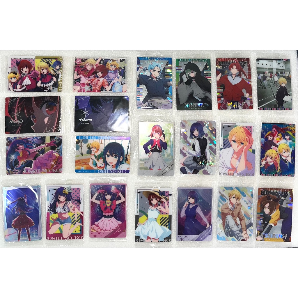 【全新】日版 萬代 BANDAI 我推的孩子 閃卡 金屬卡 威化餅卡 食玩卡 收藏卡 星野愛 有馬佳奈