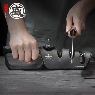 三本盛磨刀器 110v電動磨刀器 家用快速磨刀神器 工具進口剪刀電動磨刀石進口 手動磨刀器 三本盛磨刀器 110v電動磨