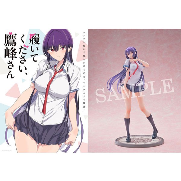 ☆ JB _TOYS ☆ 日版 BD藍光 拜託請穿上，鷹峰同學 鷹峰高嶺 完全數量限定版 第一卷 1/7 PVC 完成品