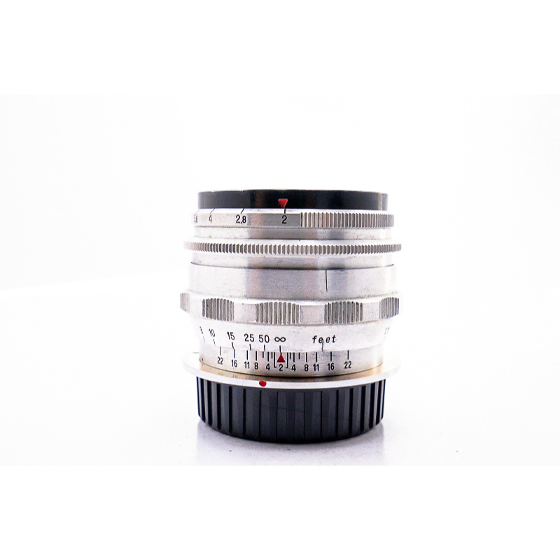 ★☆洪爺？銀鹽專賣★☆ CARL ZEISS Biotar 58/2 小B 紅T 漩渦旋轉散景 NIKON接環