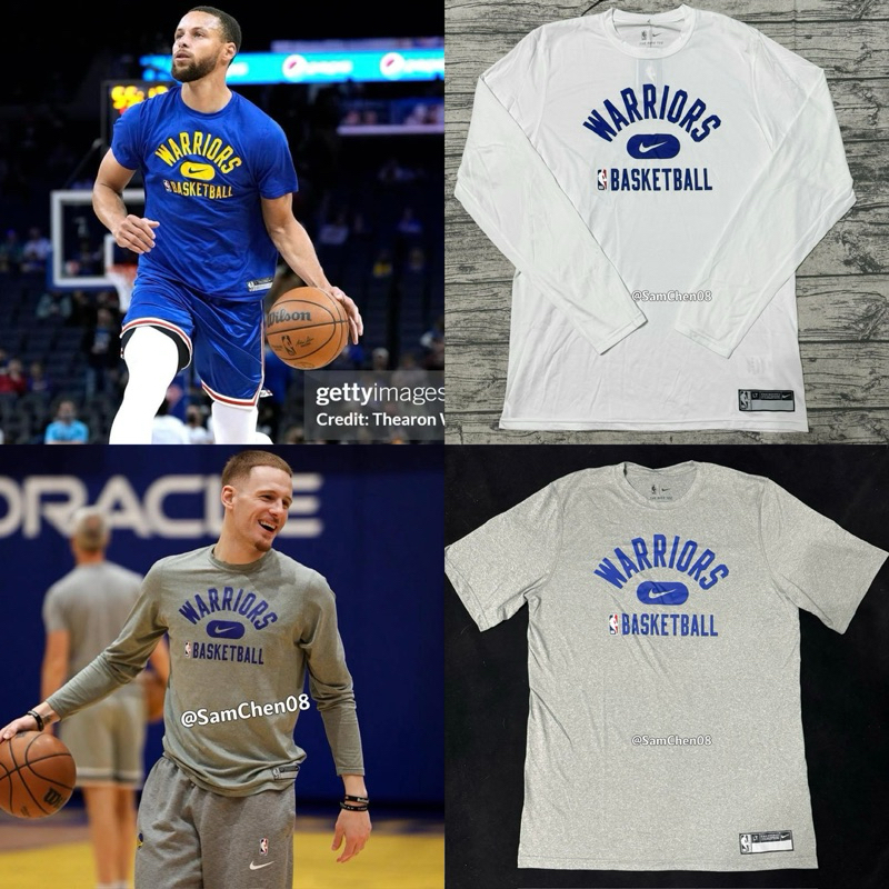 Nike NBA 勇士 球員版 短袖 長袖 CURRY 林書豪 球衣 背心 雙面 練習衣 籃球褲 短褲 Thompson
