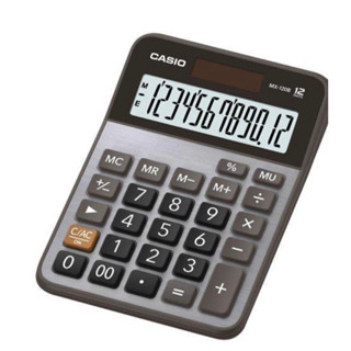 CASIO卡西歐‧12位數雙電源商用計算機/MX-120B 公司貨