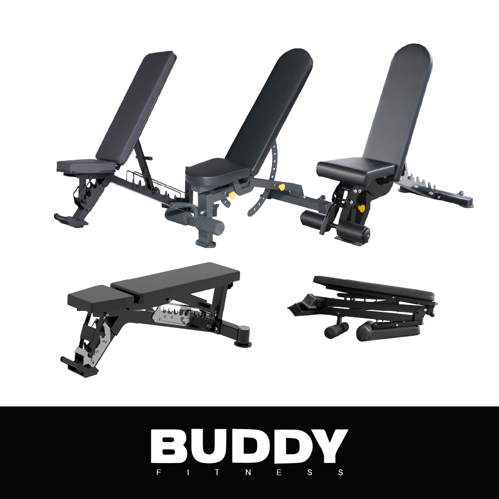 [台灣 Buddy Fitness] 多功能健身椅 可調式訓練椅 多角度重訓椅 啞鈴AB-3000 AB5000非REP