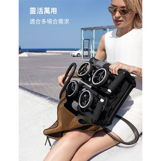 （贈送雨罩）GB POCKIT + ALL CITY口袋推車/登機車（四色）6個月以上