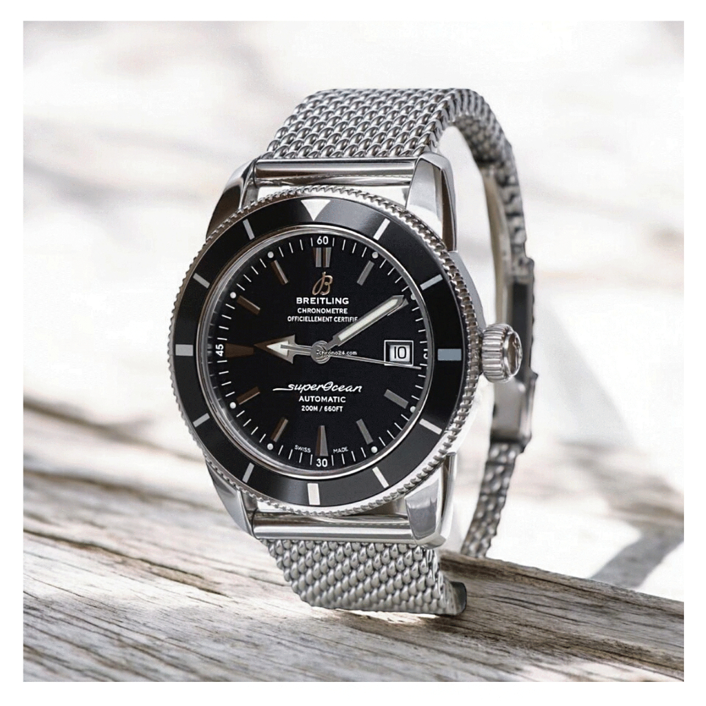 Breitling 百年靈 表 / Superocean Heritage 42 機械錶 自動上鍊天文台認證 瑞士