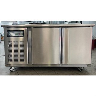 冠億冷凍傢俱行 [嚴選新中古機] 臺灣製冷凍尖兵5尺半凍半藏工作臺/自動除霜/工作臺冰箱/220V/140320-1