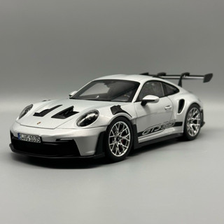 【售出可代購】Porsche 911 GT3 RS 1/18 保時捷992 冰灰色 超跑模型 Norev 1:18