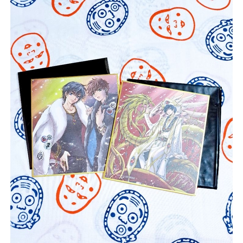 ⓄⓄ 反叛的魯路修 魯路修 朱雀 色紙 clamp 絕版 反逆的魯路修 庫洛魔法使作者 X 神威 小狼