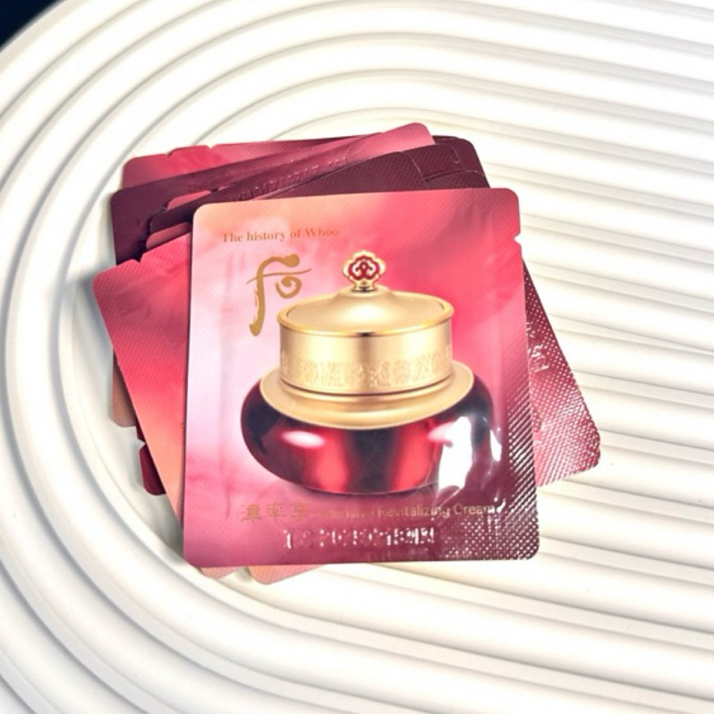 【現貨】 Whoo 后 津率享時光駐顏 滋養膏 紅山參面霜 津率享面霜 小樣 1ml Renew