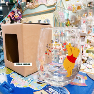 🉑刷卡-現貨🇯🇵日本迪士尼Disney 小熊維尼 維尼 小豬 香甜紅蘋果系列 3D 玻璃杯 水杯 飲料杯