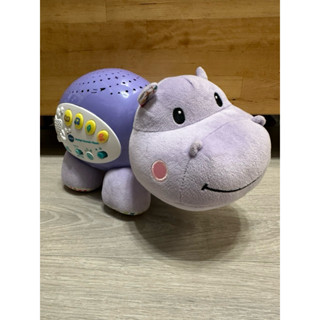 二手✨Vtech 偉易達 音樂河馬 星空投射 唱歌 說故事 寶寶安撫玩具（功能正常）