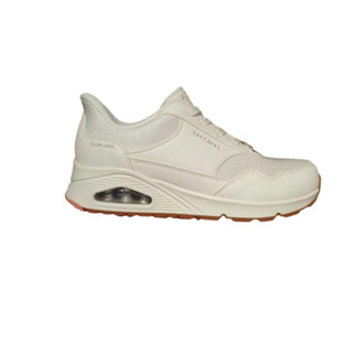 skechers 女鞋 運動鞋 氣墊 泡棉鞋墊 後跟微增高 橡膠底tres-air uno 177117wwht