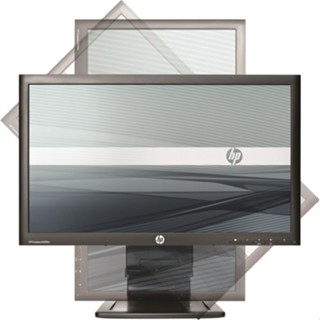 惠普hp compaq la2306x 23吋LED 背光 LCD 顯示器旋轉 垂直90度 寬螢幕 防眩光學生套房保全用
