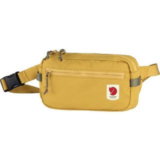 「二手」Fjallraven 小狐狸 戶外斜背包 登山腰包 黃色