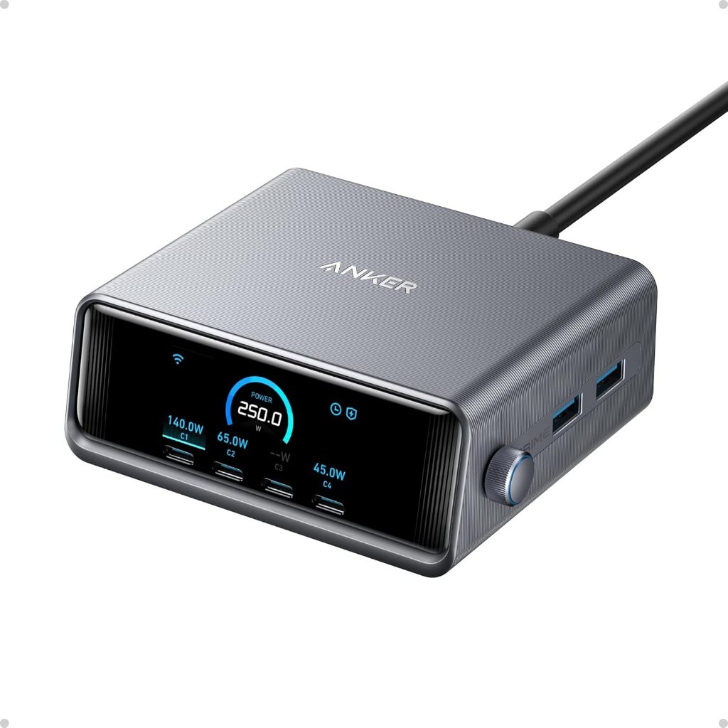 【竭力萊姆】全新保固18個月Anker Prime Charger 200W 250W GaNPrime 充電站