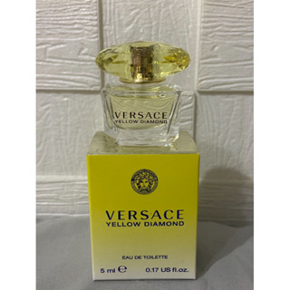 VERSACE凡賽斯香愛黃鑽迷你淡香水5ml