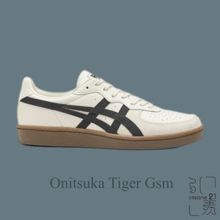 ONITSUKA TIGER GSM 白黑 板鞋 焦糖底 減震耐磨 鬼塚虎1183A353-127【Insane-21】