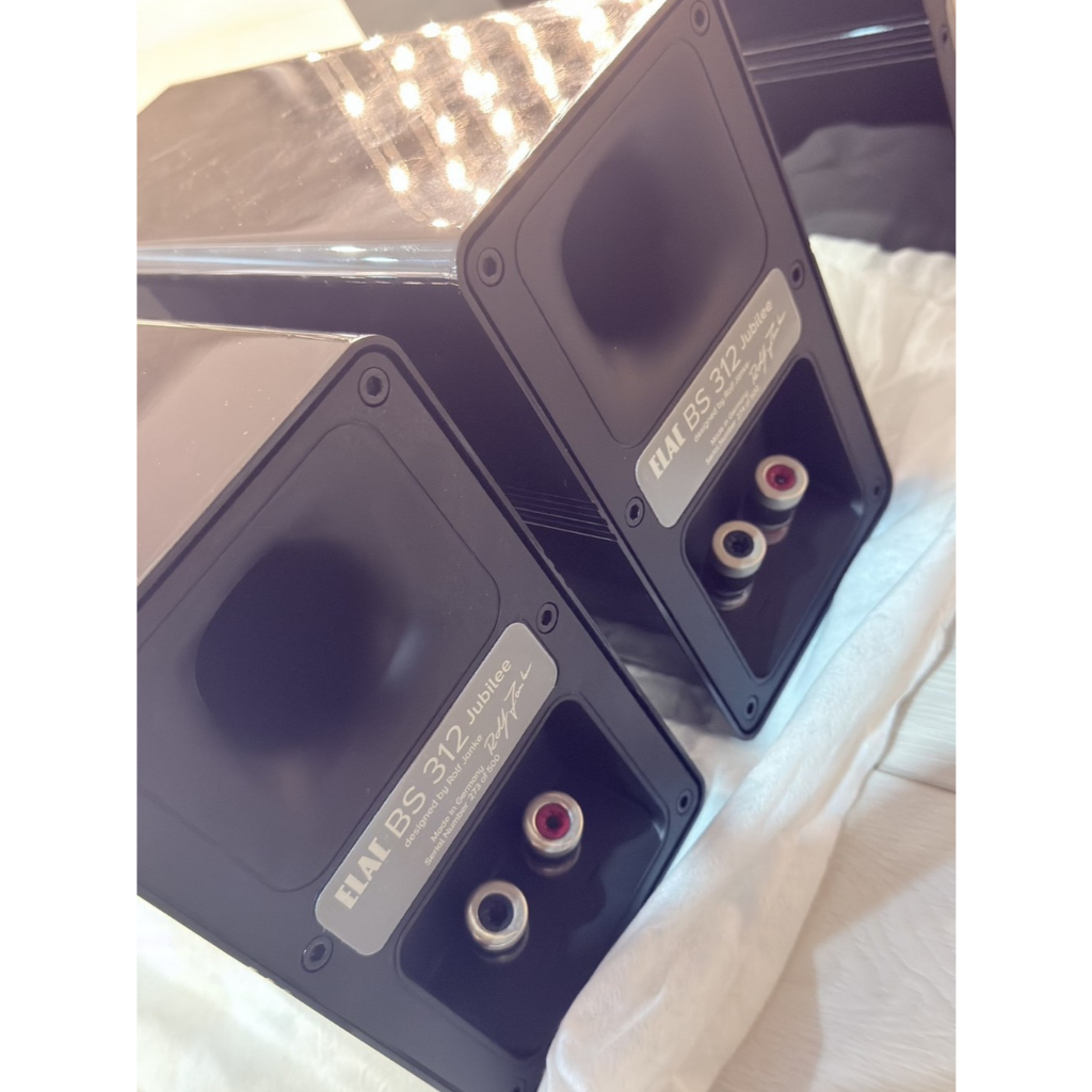 德國製 使用過 全球限量 ELAC BS 312 書架喇叭