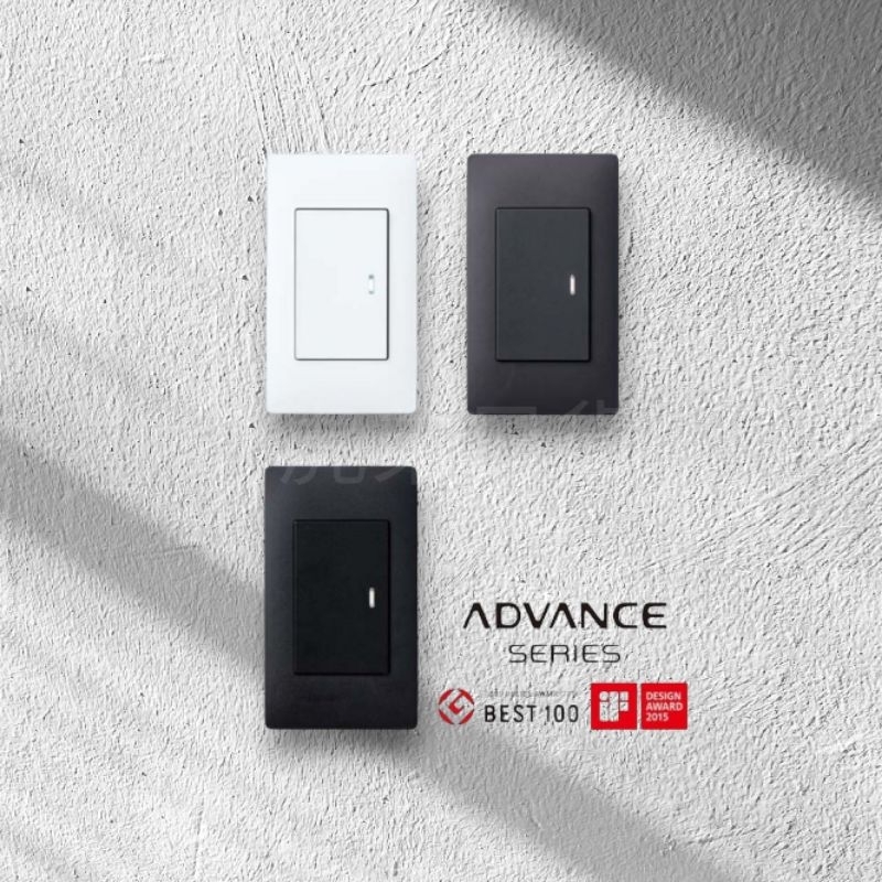 Panasonic Advance 系列 另有專案價 日本製 白光內芯 開關 設計師 裝潢 GLATIMA 國際 松下