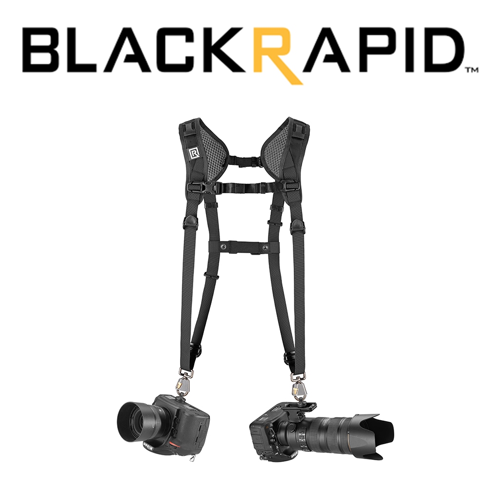 BlackRapid BTDOUBLEs 快槍俠(BT透氣精品系列)雙槍俠 Double Slim 快速雙肩背帶 窄版