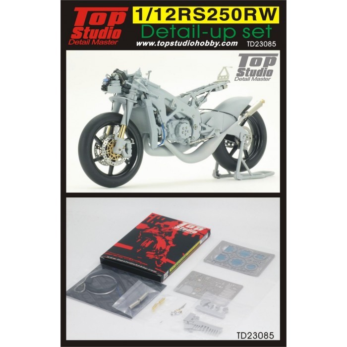 【傑作坊】現貨一組 TOP STUDIO TD23085 1/12 RS250RW 細節提升改套