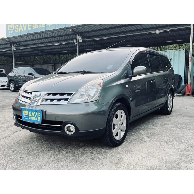 2011年NISSAN LIVINA7人座-1600cc跑17萬公里 高CP值中古車業務小振09398038