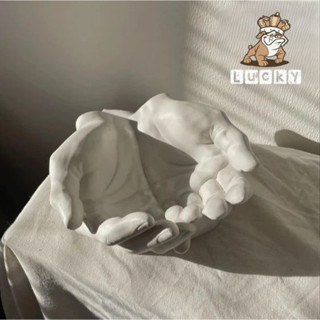 36臺灣清水模手作 混凝土工藝品 擺件 擺飾 居家裝飾品 水泥 花盆 創意擺飾 玄關收納 桌上收納 手 飾品 非魚缸擺件