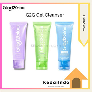 G2G Glad2Glow Low pH Cleanser Face Wash Blueberry Ceramide