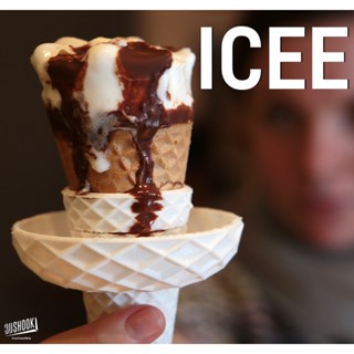 🛠️【實用小物】ICEE 冰淇淋防滴託盤｜甜點控必備｜3D 列印造型冰淇淋杯架