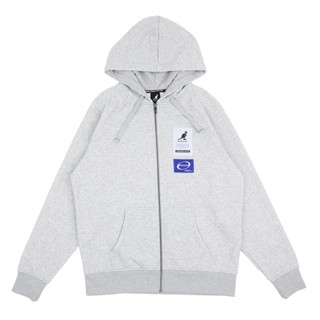 KANGOL 男女 連帽刷毛外套-6355140411