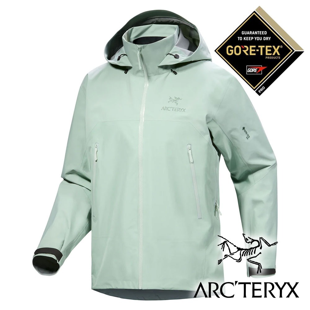 【Arc'teryx 始祖鳥】男 Beta AR單件式GT防水外套『石綠』X007082