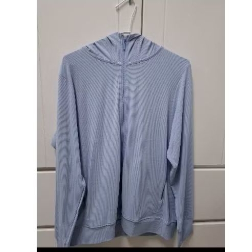 正品 Uniqlo女裝 AIRism防曬網眼抗UV連帽外套