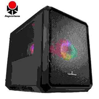 Superchannel視博通 GC06(B) 小尖兵 PLUS 電腦機殼 黑/M-ATX/顯卡長29/CPU高17