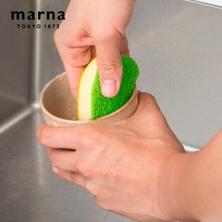 marna日本 雙面去茶垢菜瓜布海綿