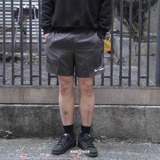 男款 Nike Dri-FIT 7吋 運動短褲 速乾運動短褲 網點LOGO 灰咖色【HV4884-299】