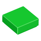 【金磚屋】3070BGR10 LEGO 樂高零件 Bright Green Tile 1 x 1