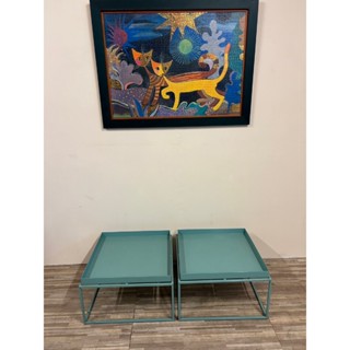 《大淡水二手精品傢俱》簡約鐵製茶几組 臺北二手傢具#新北二手傢具#林口二手傢具#桃園二手傢具