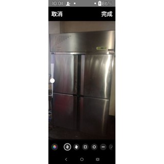 二手中古營業用冷凍，冷藏4門冰箱，220v，保固3個月