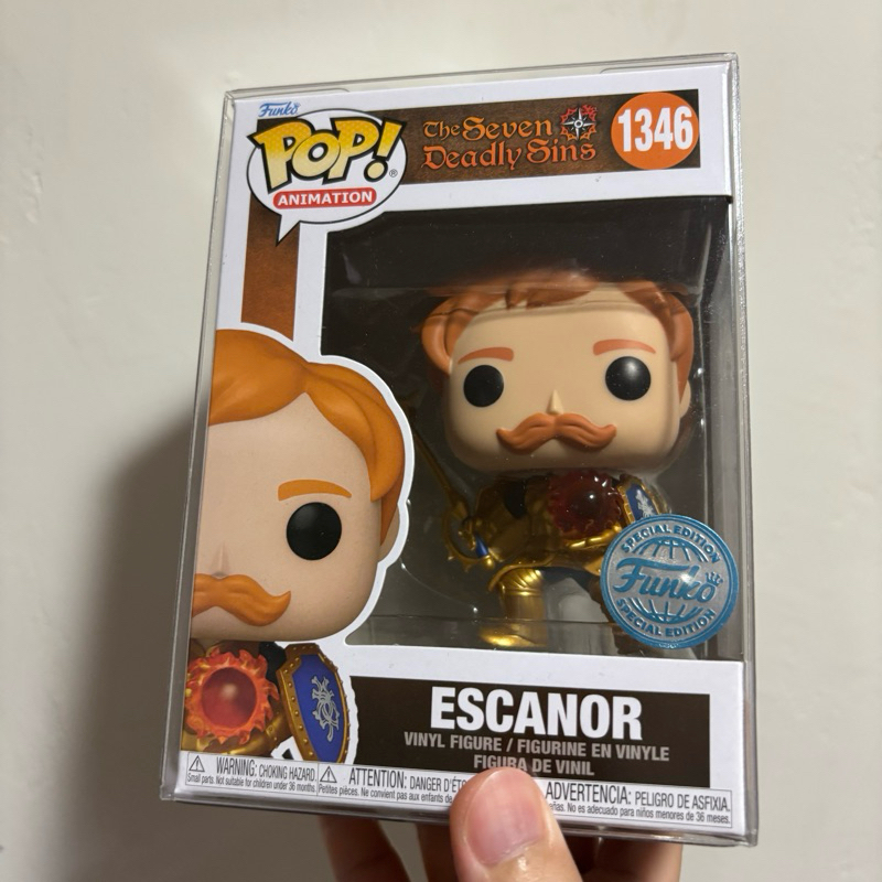 [李大] 正版現貨 Funko POP 七大罪 艾斯卡諾 Escanor #1346