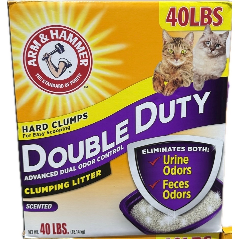 ARM&HAMMER 鐵鎚加強除臭貓砂 40磅