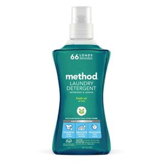 method美則 4倍濃縮智慧環保香水洗衣精-清新1580ml洗衣精
