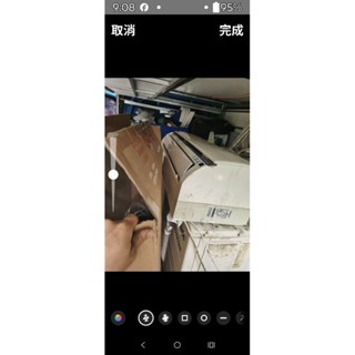 2014年，特價優惠～二手中古國際0.8噸變頻分離式冷氣，2014年，型號CS-J20CA2，保固3個月，請詢問大戶藥師